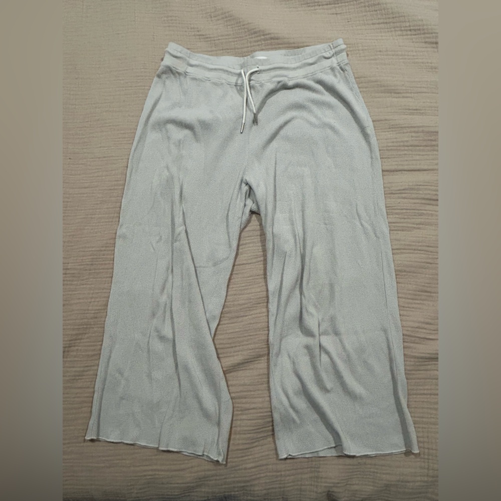 Mate the label x Parachute Light Gray waffle pants